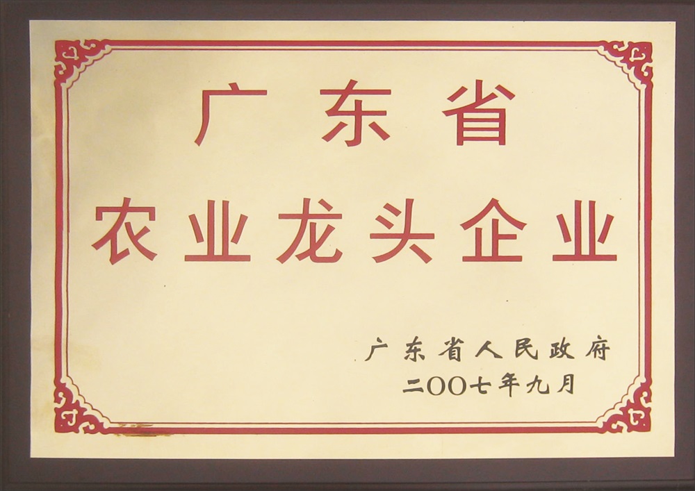 广东农业龙头企业